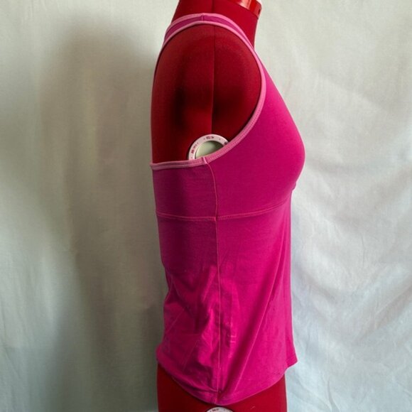 Joe Fresh Fuchsia V-Neck Tank Top - Picture 2 of 5